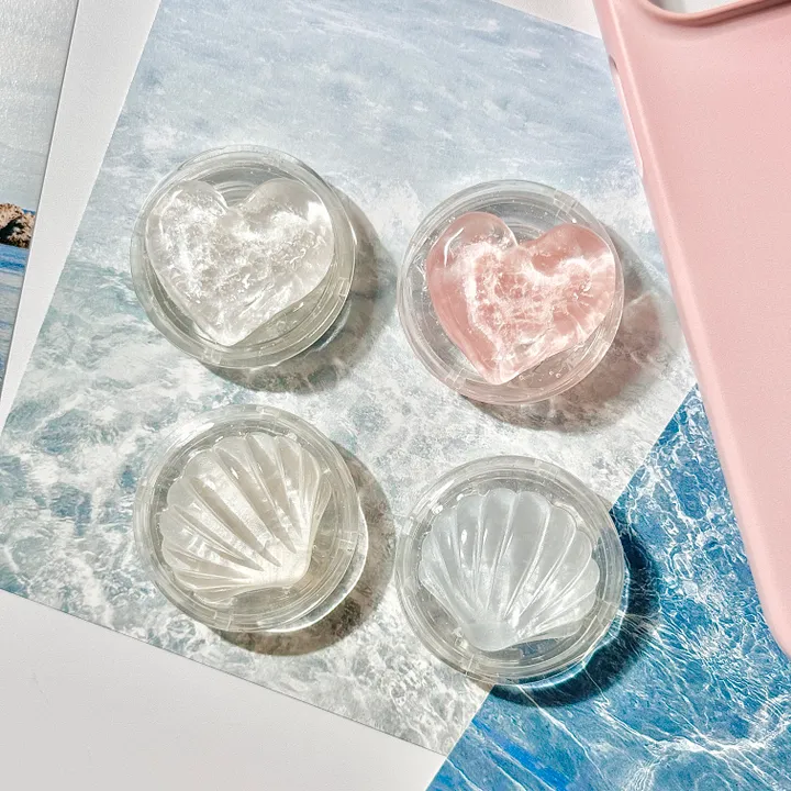 [맥세이프가능]🌊💙바다 감성 조약돌 호마이카 레진 귀여운 폰꾸 맥세이프 폰 스마트톡 11type 상세 이미지 56