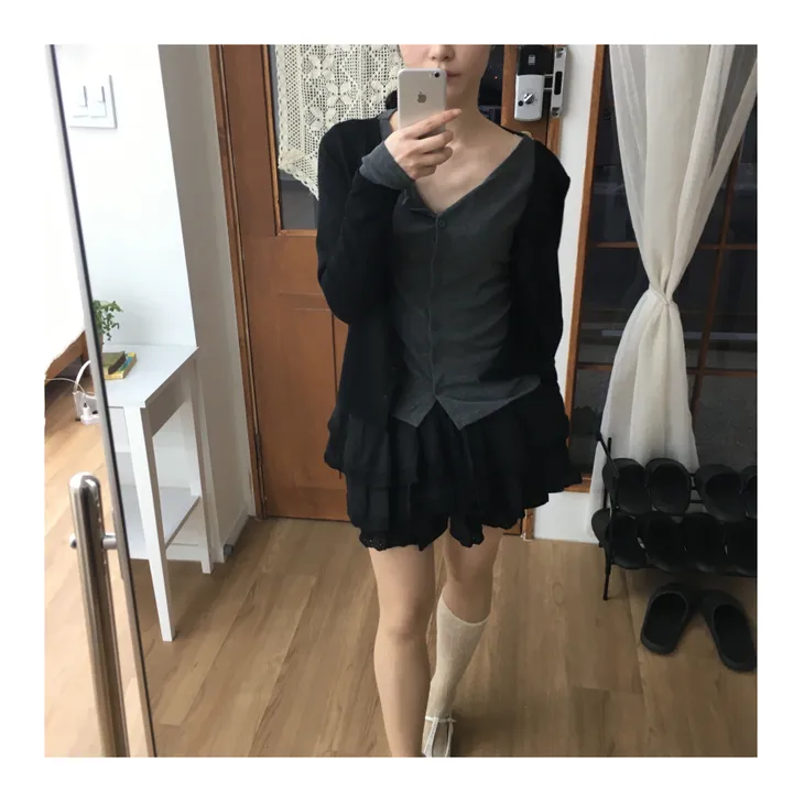 *신상할인*키고 레이어드 가디건 4color 상세 이미지 52