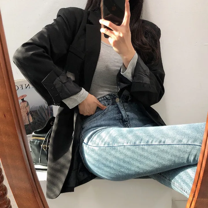 (핏강추/모델소장) 데일리 루즈핏 블레이저 자켓(4color) 상세 이미지 24