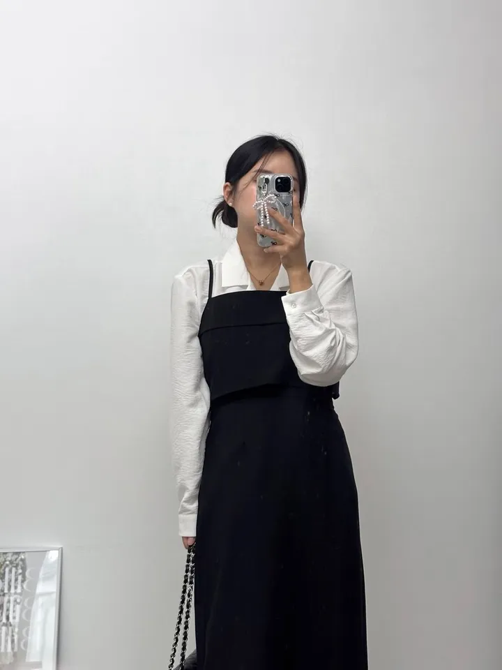 [set가격💛국내생산] 뷔스티에 + 롱 스커트 투피스 셋업 set (2color) 상세 이미지 36