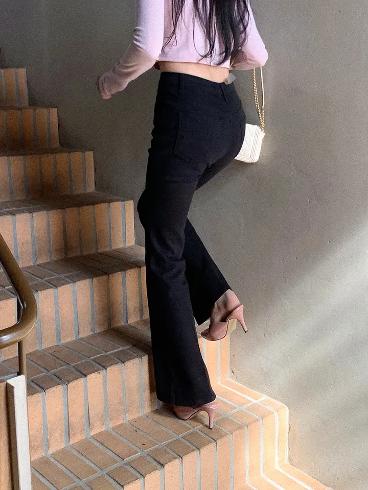 단독) 볼링레직기밴딩부츠컷 pants 💗2ver.숏/롱 (xs사이즈,숏기장 추가!) 상세 이미지 53