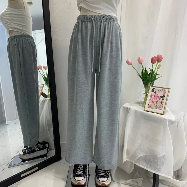 1+1 데일리 쭈리 일자 와이드핏 트레이닝팬츠 [3컬러] 상세 이미지 30