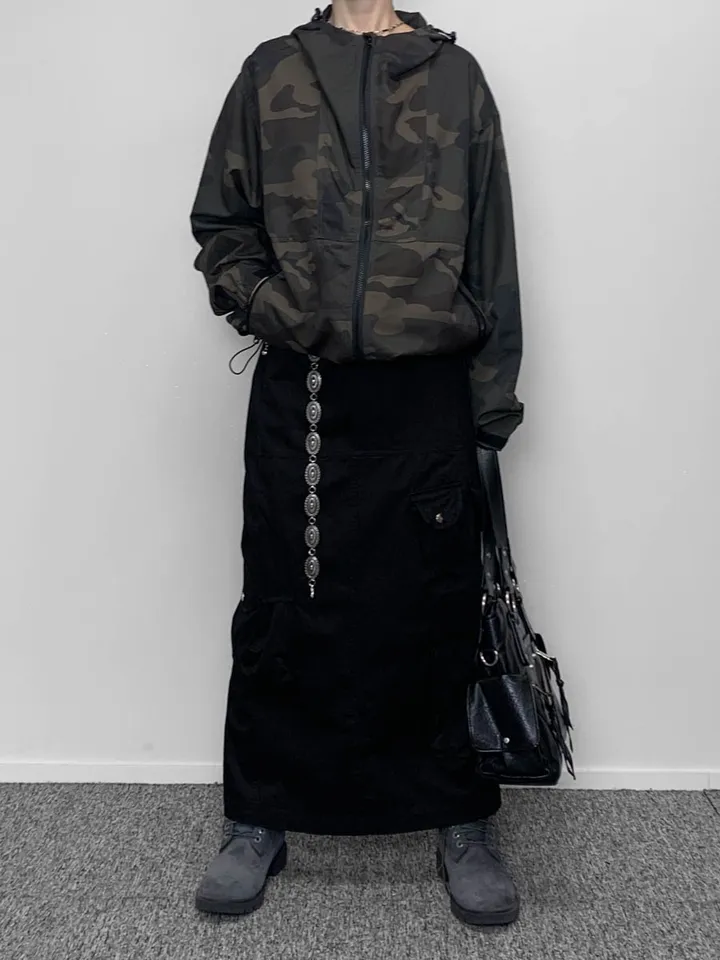[🖤unisex] 카모 윈드 브레이커 상세 이미지 40