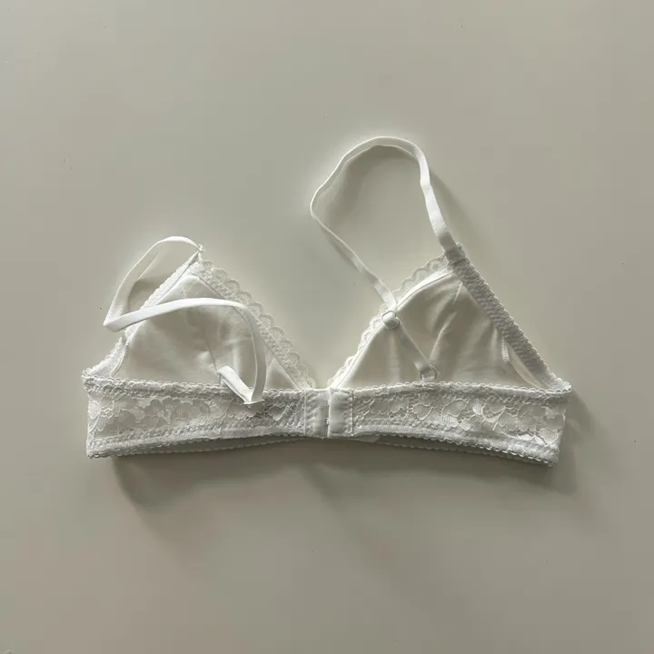 [당일출고/A컵추천] 3컬러 사랑스러운 데일리 레이스 노와이어 편한 속옷 브라 상세 이미지 37