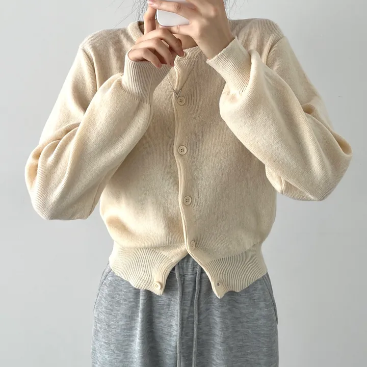 [🏆주문폭주!!/컬러추가/고백인증!❤️] 데일리 위드미 유넥 가디건 9color 상세 이미지 12