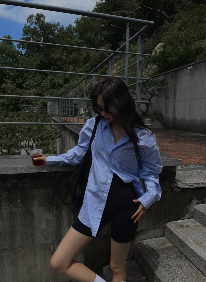 바이커 레깅스(5부/3부) 상세 이미지 11