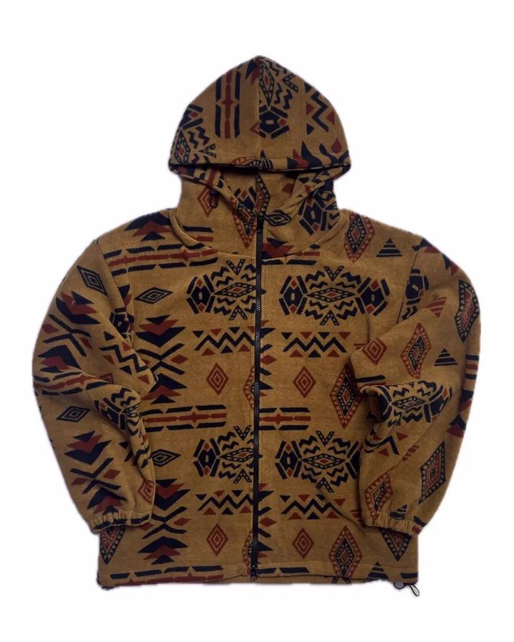 0377 - [Unisex] Camp fleece hood zip-up(3col) 상세 이미지 7