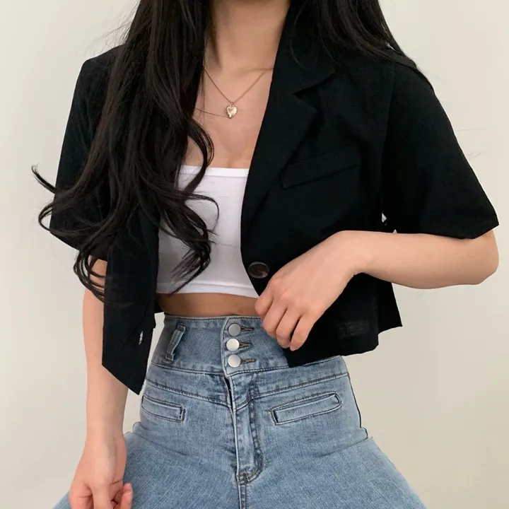 [베스트재진행] 린넨 크롭 반팔JK 상세 이미지 48