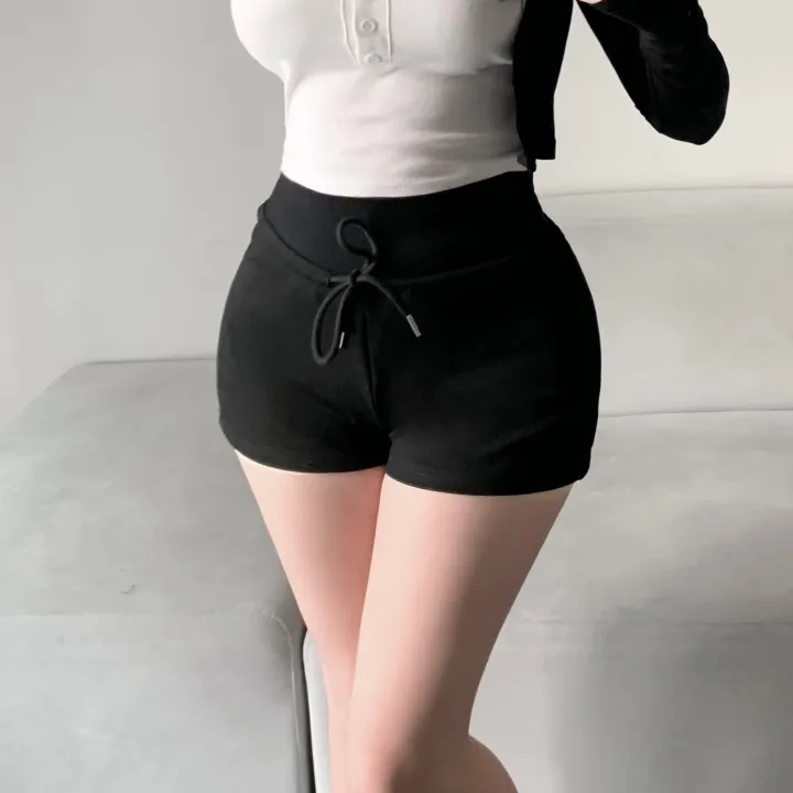 [힙업포켓/보풀x비침x]1282. 허리쏙 와이드 밴딩 포켓 트레이닝 팬츠 숏팬츠 돌핀팬츠 돌핀반바지 밴딩팬츠 반바지 숏팬츠 핫팬츠 숏트레이닝 기본 꾸안꾸 반바지 골반뽕 엉덩이뽕 상세 이미지 17