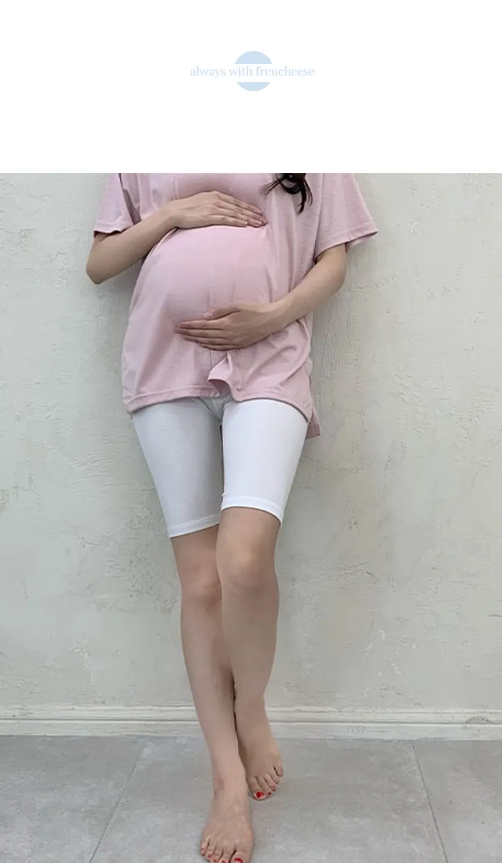 임부복 레이온스판 5부 레깅스 상세 이미지 10
