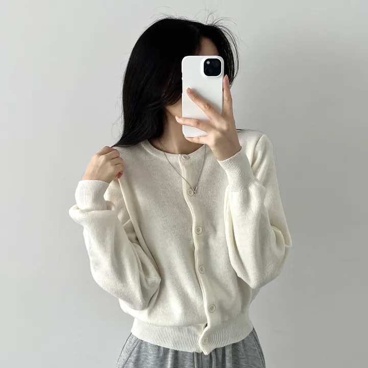 [🏆주문폭주!!/컬러추가/고백인증!❤️] 데일리 위드미 유넥 가디건 9color 상세 이미지 32