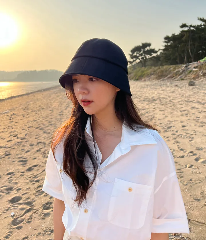 [당일출고]더셀럽 버킷햇 6종 여름 데일리 자외선차단 여자 벙거지 모자 상세 이미지 40