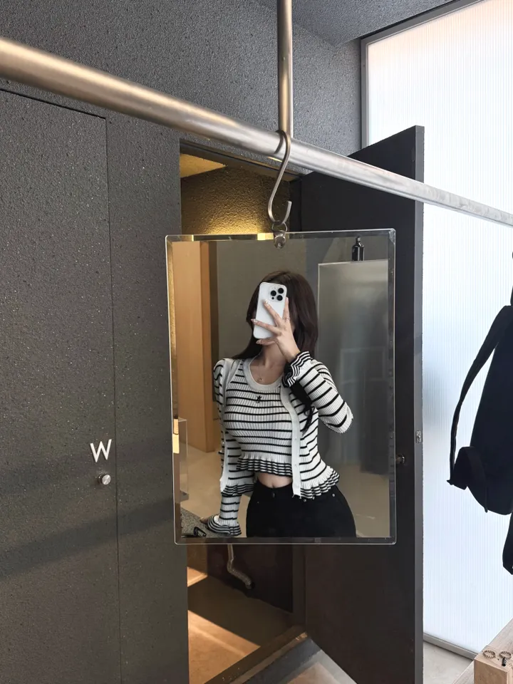 [어깨 숄 가능] 디 스타 나시 가디건 세트 상세 이미지 10