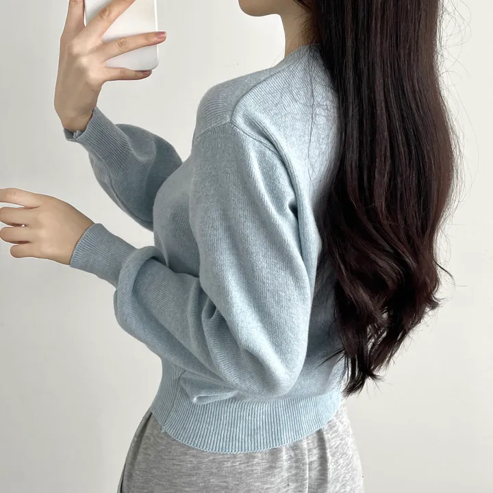 [🏆주문폭주!!/컬러추가/고백인증!❤️] 데일리 위드미 유넥 가디건 9color 상세 이미지 37