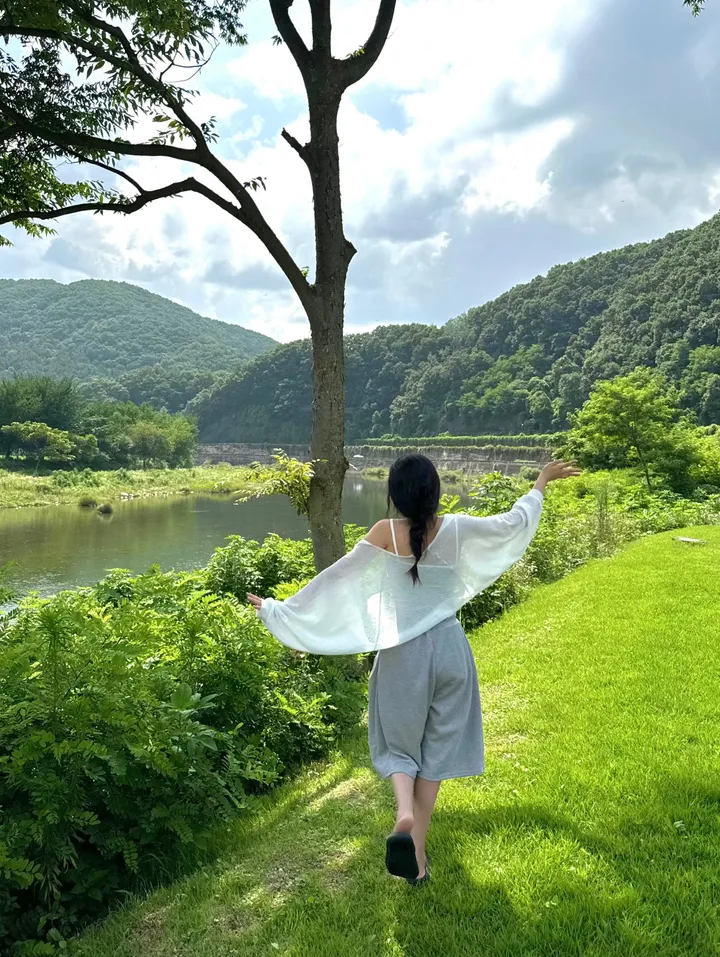 [단독진행🧺/빅사이즈가능!] 벌룬 썸머가디건 살안타템 시스루 볼레로 •간절기필수템✨ 상세 이미지 2
