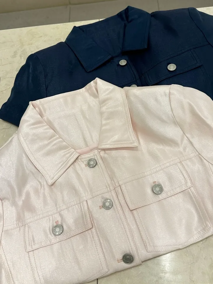 [ 선주문할인 ] 렉스 카라 글로시 펄 자켓 (3color) / 하이퀄리티 / ss 봄 & 썸머자켓 상세 이미지 25