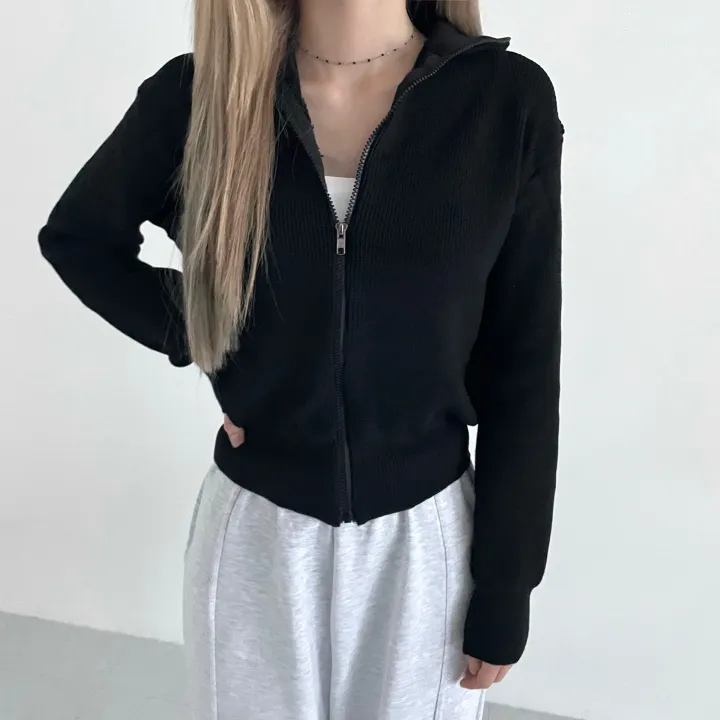 [1만장 돌파] half neck knit zip-up! (3col) 상세 이미지 11