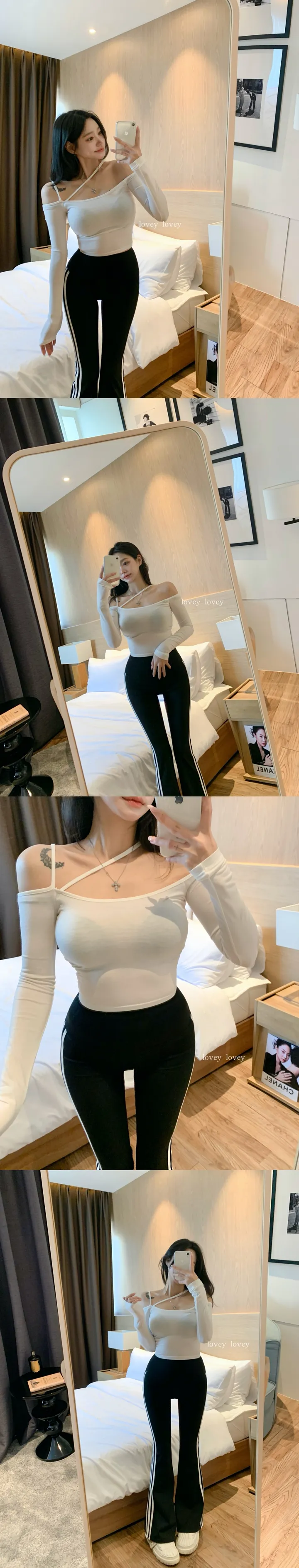 [힙업fit!]뱃살 실종 하이웨스트 삼성 라인 부츠컷 레깅스 밴딩 팬츠/ 골반 상세 이미지 4