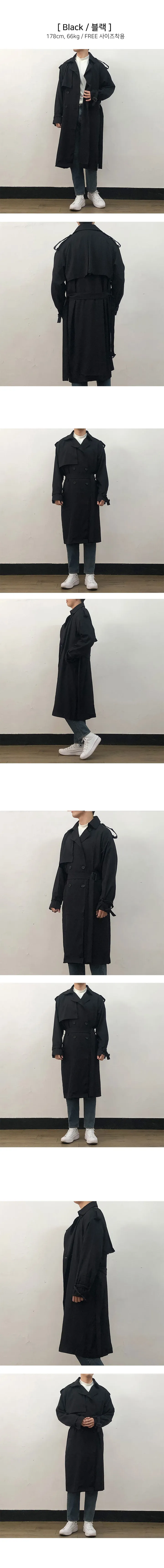 [MD추천] 클래식 디테일 트렌치 코트 상세 이미지 2