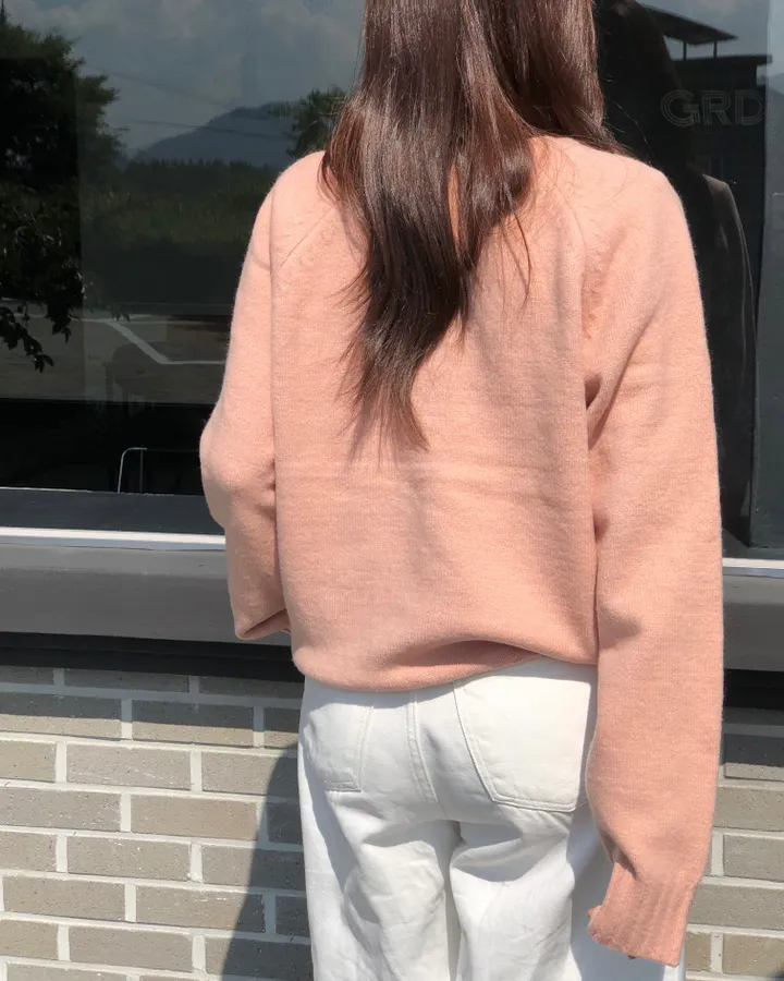 [*주문폭주*/9colors🍂] 아방핏 기본 브이넥 니트 (쫀쫀 폭닥 기본템 가을 무지니트 남여공용 유니섹스 핏보장) 상세 이미지 61