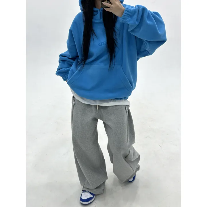 기모선택❤️[UNISEX/소장추천!/6color!]데이유 비죠 스냅 버튼 포인트 루즈 와이드 벌룬 트레이닝 팬츠(3-5일 여유주문) 상세 이미지 80