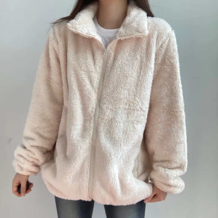 [L,XL~당일출고*/2개구매할인!] 양털 도톰 부드러운 후리스 집업 따뜻한 플리스 집업 (6color) 상세 이미지 23