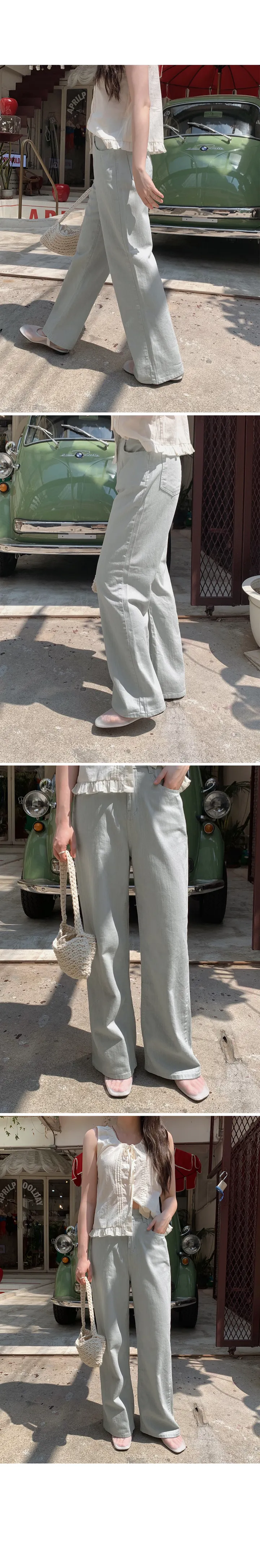[👀허리밴딩/후들팬츠] 투데이 에어썸머 와이드팬츠 (+기본/롱ver) - 4 size (SLOWMADE/자체제작/봄팬츠/여름팬츠/바지/세미와이드/편안함/데일리) 상세 이미지 60