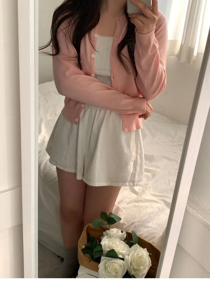 [주문폭주!][봄신상/데일리템/최저가] 아렌 베이직 라운드 가디건 (10color) 상세 이미지 46