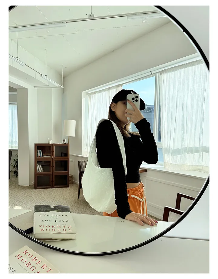 (최저가💖) 리본 레이스 보부상백 숄더백 자수 에코백 상세 이미지 5