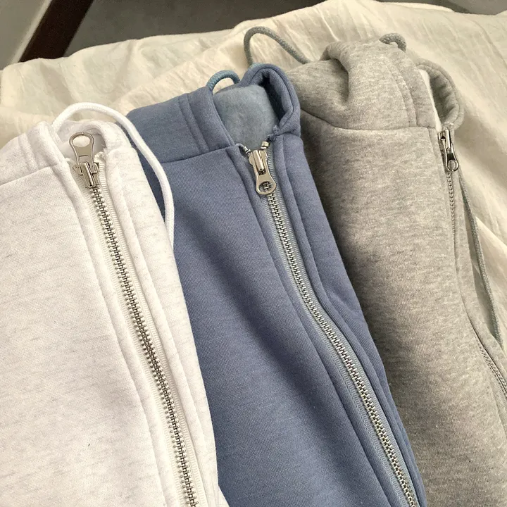 [기모/6color] 마일드 데일리 오버핏 투웨이 무지 후드집업 상세 이미지 35