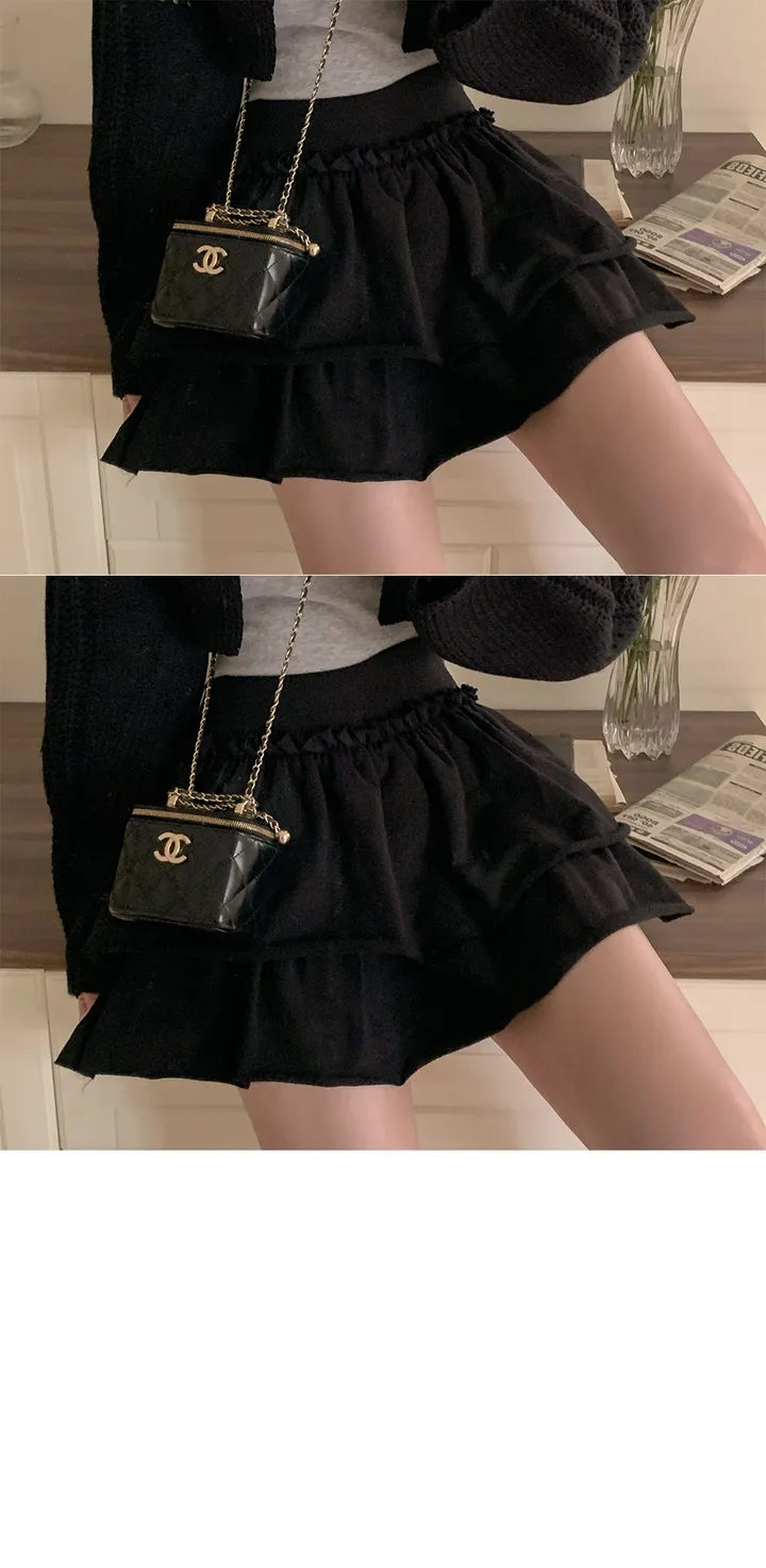 몰칸 크롭 니트 가디건 상세 이미지 9