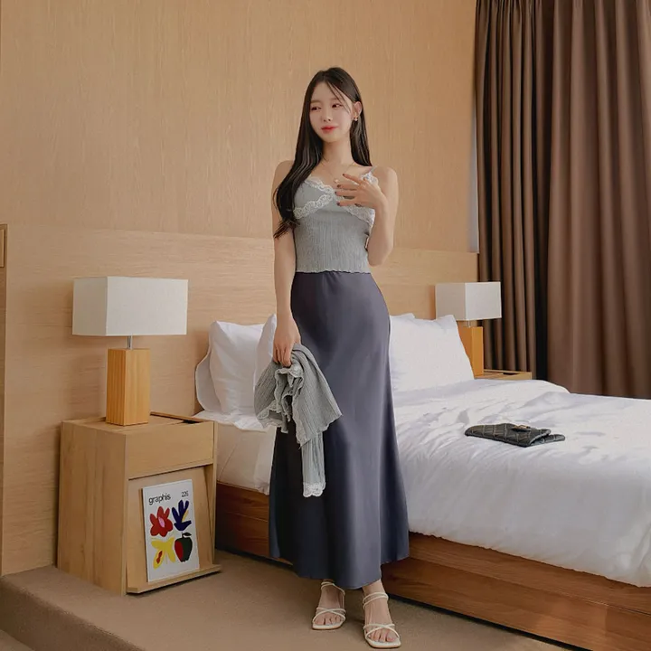 [부분 당일배송🤍나시가디건set/벚꽃룩🌸] 슈디 레이스 끈나시 + 레이스 긴팔 골지 가디건 세트 데일리룩 데이트룩 벚꽃룩 발레코어 여리여리 여리핏 레이스가디건 레이스나시 상세 이미지 47