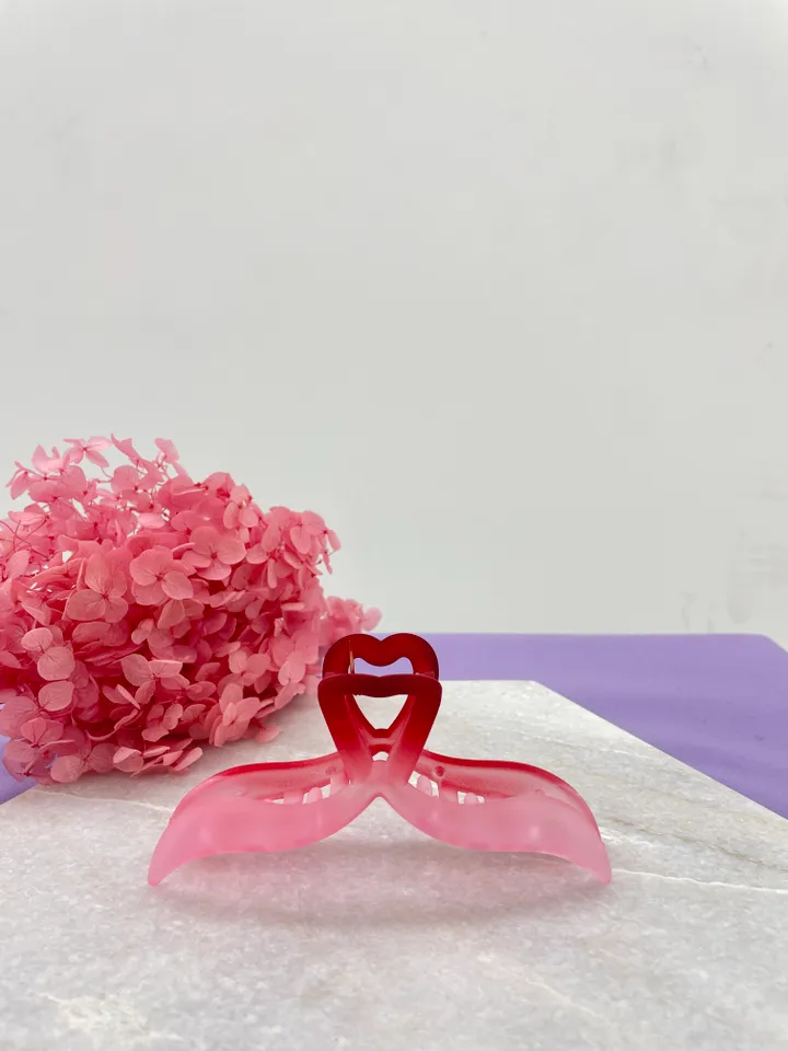 🌷집게핀증정/당일🌷 집게핀 봄 여름 13cm  투명 오로라 꼬임 사각 리본 유광 실버 하이틴 빅사이즈 꽃 반머리 묶음 헤어핀 머리핀 왕집게핀 헤어집게핀 헤어 집게삔 상세 이미지 165