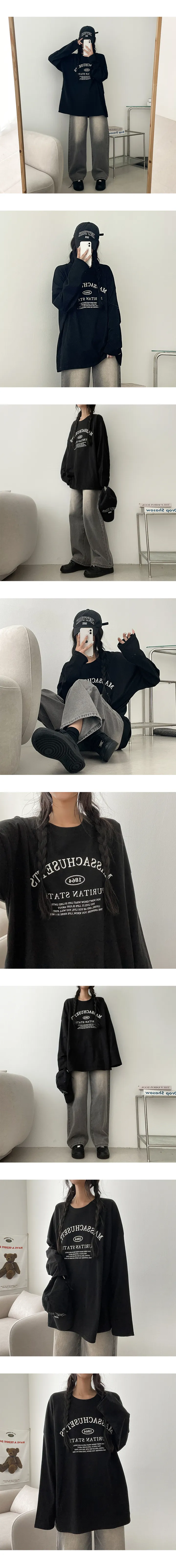 누적5천장🖤후기보장👍🏻하체커버 로네워싱사이드허리밴딩데님와이드팬츠 (3color) 상세 이미지 22