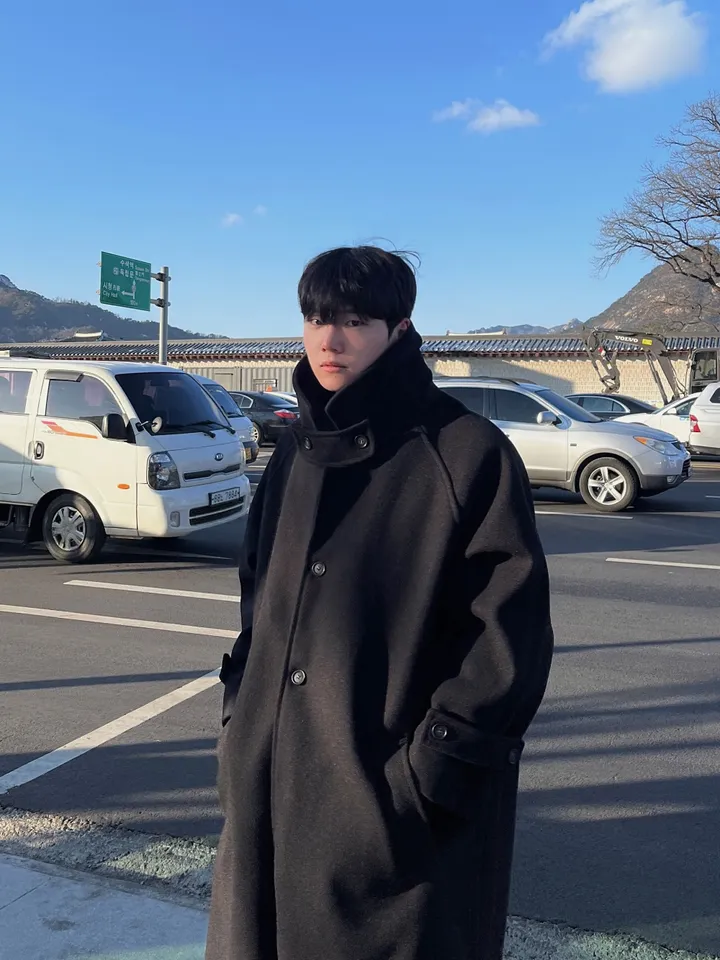 Lai wool balmacaan coat 상세 이미지 7