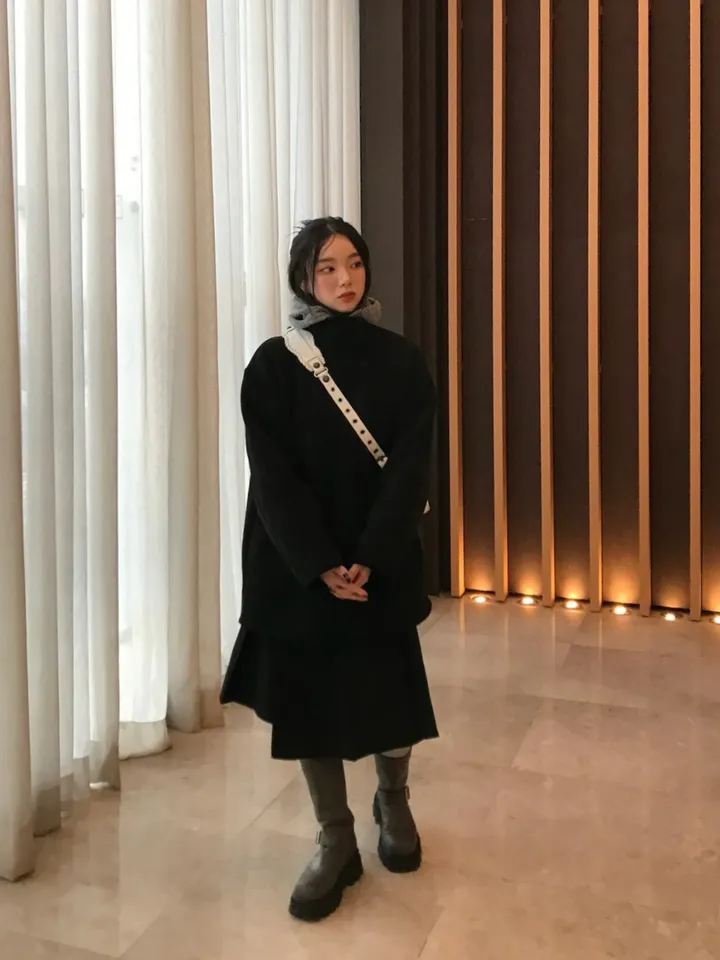 [하객룩💖] 스웨이드 무스탕 하프코트 (2c) 상세 이미지 21