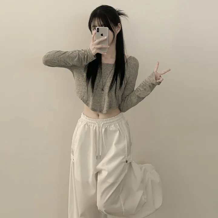 [남녀공용/스냅버튼🩶] 하체커버! 바스락 사이드핀턱 투웨이 조거 와이드 트레이닝 스트링 밴딩 폴딩 벌룬 롱팬츠 빅사이즈 상세 이미지 19