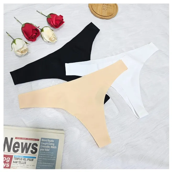 편안한 노라인 심리스 티팬티 레깅스 무봉제 T팬티 수영복 팬티 상세 이미지 11