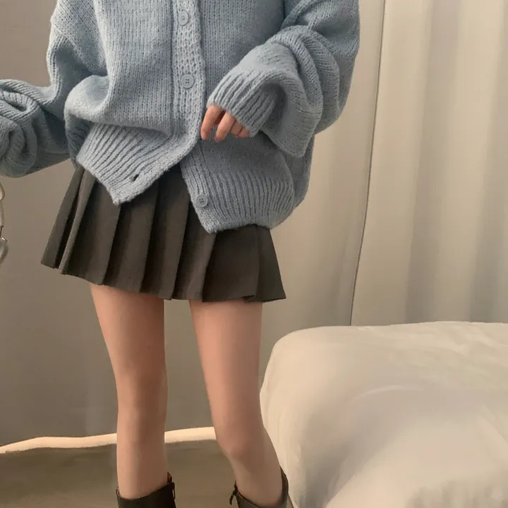 [후기보장*.*/루즈핏🤍] 보호본능, 아방핏 도톰 니트 후드가디건 - 5color 상세 이미지 41