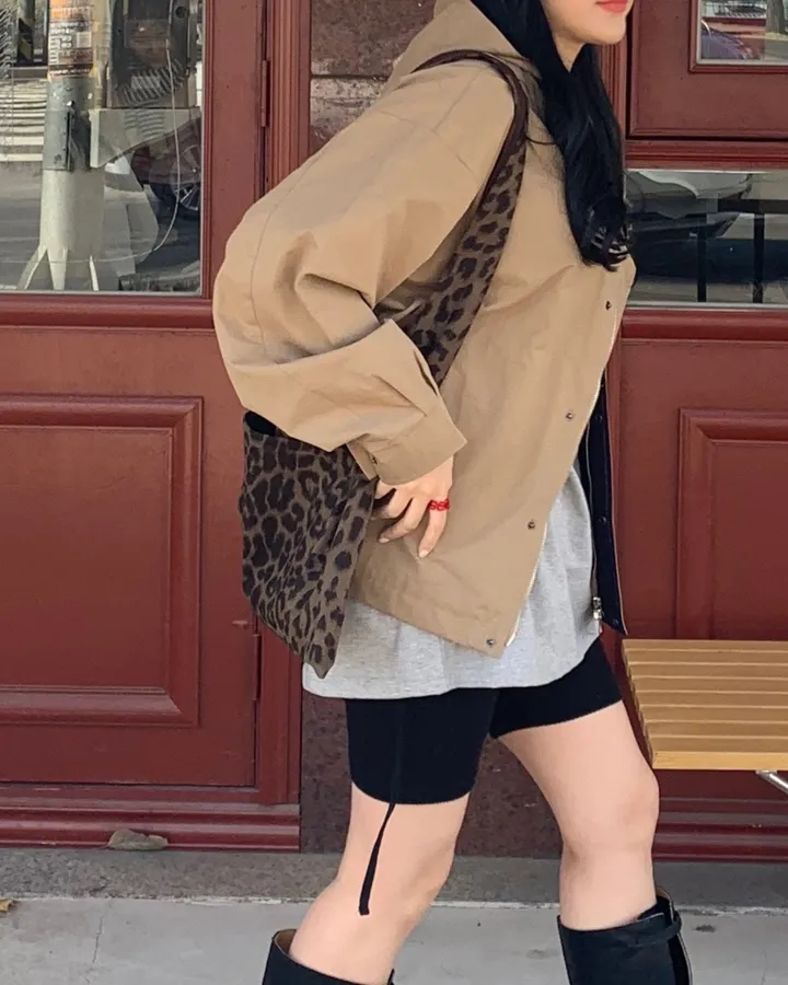 포터 후드 바람막이 야상 자켓 상세 이미지 1