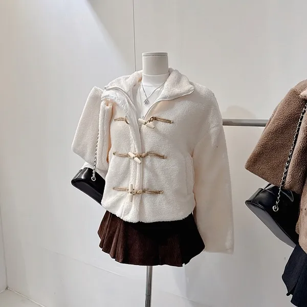 *최저가* [도톰,폭닥!/아방핏!] 무드 양털자켓 양털점퍼 뽀글이 퍼자켓 누빔자켓 떡볶이자켓 더플 블루종 집업자켓 집업점퍼 크롭자켓 무스탕 떡볶이코트 봄자켓 봄아우터 봄점퍼 상세 이미지 10