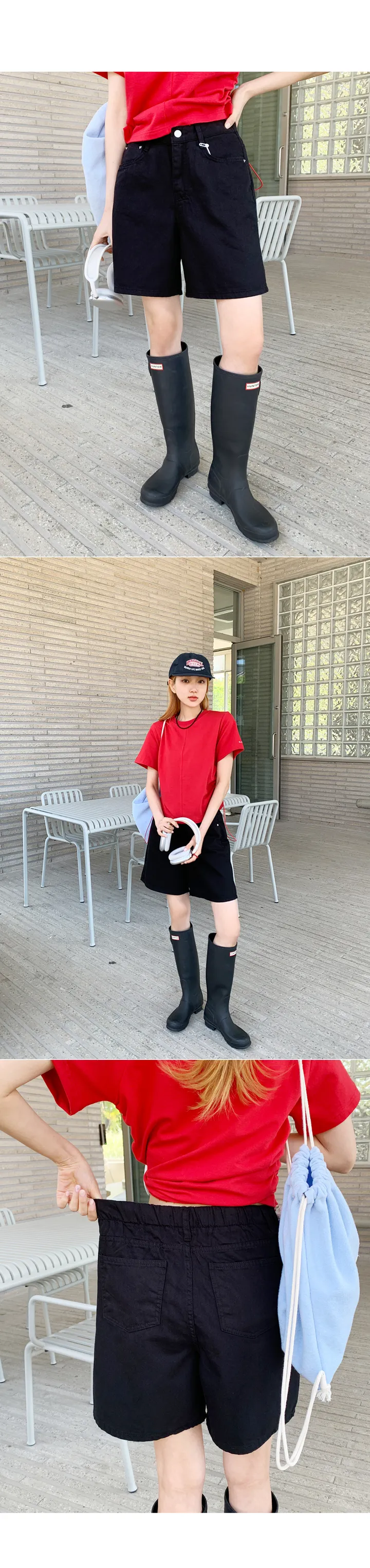 [S~2XL/하비강추!A라인반바지♥][M] 오가닉여유핏4.5부코튼팬츠 상세 이미지 33