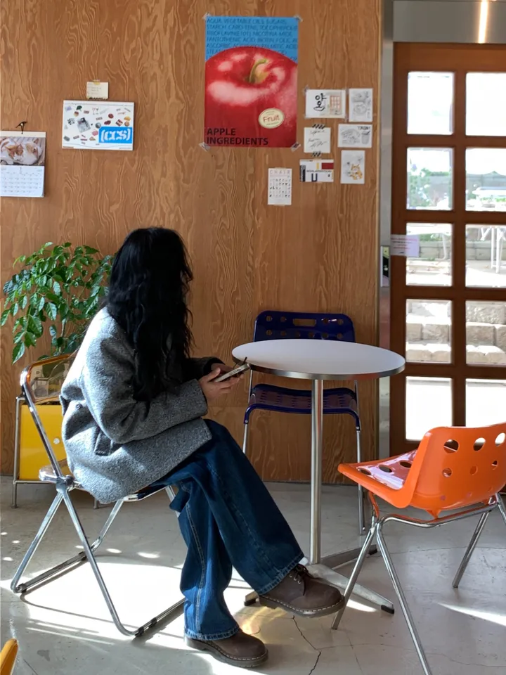 멜드 터틀넥 하프 더블 코트 상세 이미지 1