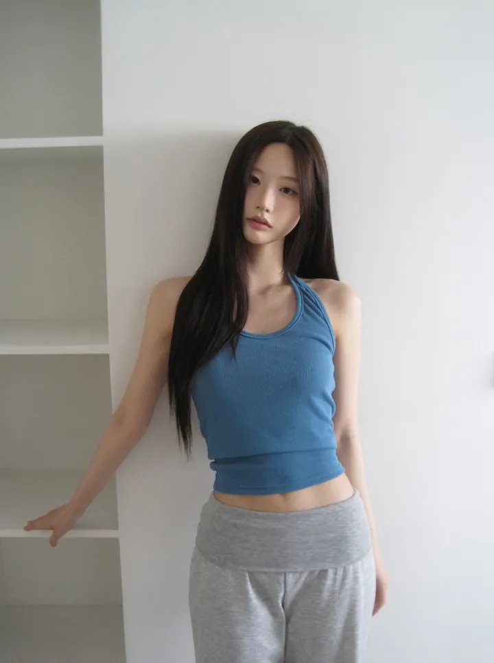 바지 모델 착용 이미지-S1L38