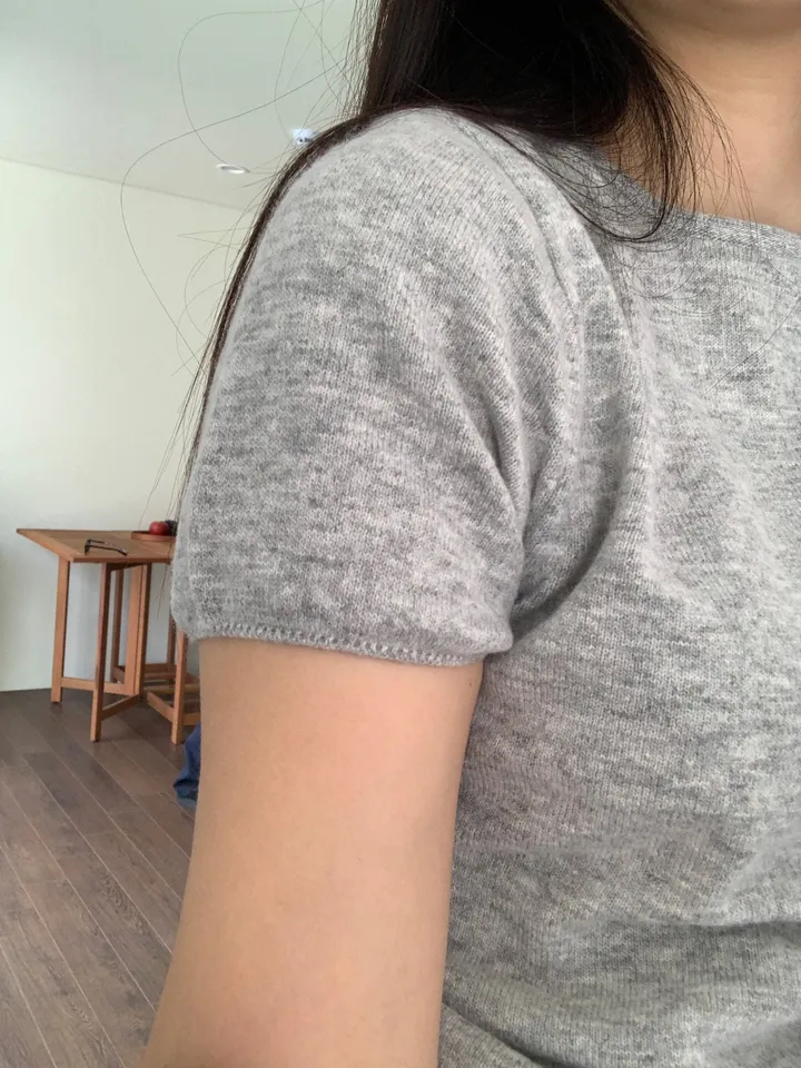 [Cashmere] Momo half knit (4color) 상세 이미지 17