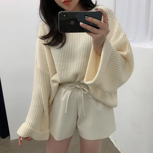 허리밴딩 레더 가죽 반바지 (2color) 상세 이미지 25
