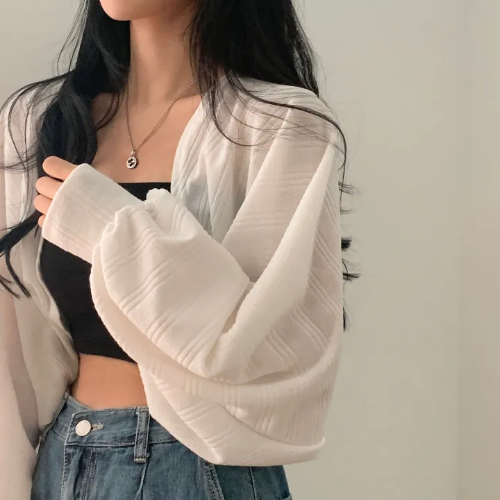 [팔뚝살커버~] 사계절내내! 볼레로 크롭 니트가디건 - 3color 상세 이미지 29