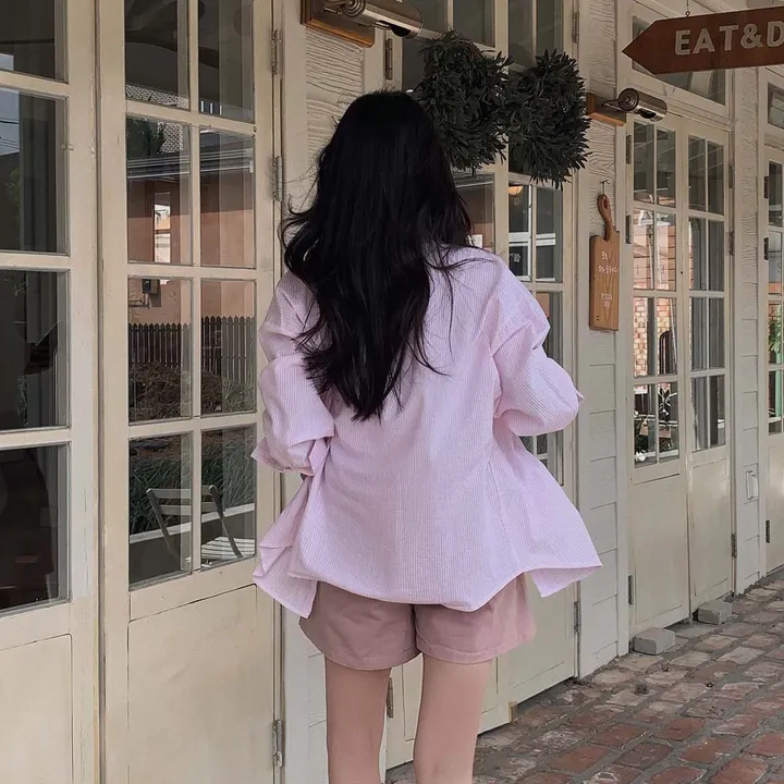 [화이트 비침X/🤍1천장돌파]츄리닝보다 편한, 비죠 원버튼 코튼 숏팬츠 상세 이미지 55