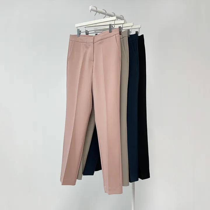 아니마 베이직 투웨이 스판 면접 정장 수트 세트 (핑크/베이지/블루네이비/블랙) 상세 이미지 3