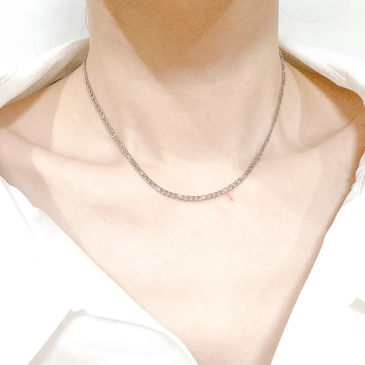 4주년 감사❤️6200원 [2개이상구매시할인]써지컬 데일리 초커 레이어드 목걸이 클립 십자가 하트 진주 볼드 군번줄 볼체인 블랙체인 상세 이미지 28